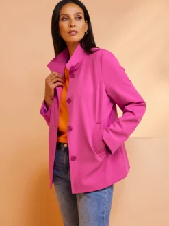 Rick Cardona Vestes<Veste de loisirs col montant à bouton