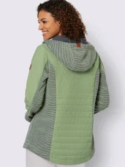 Collection L Vestes<Veste de mi-saison capuche à coulisse et stoppeurs