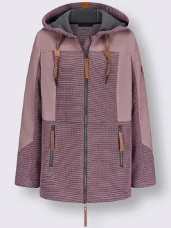 Collection L Vestes<Veste de mi-saison capuche à coulisse et stoppeurs