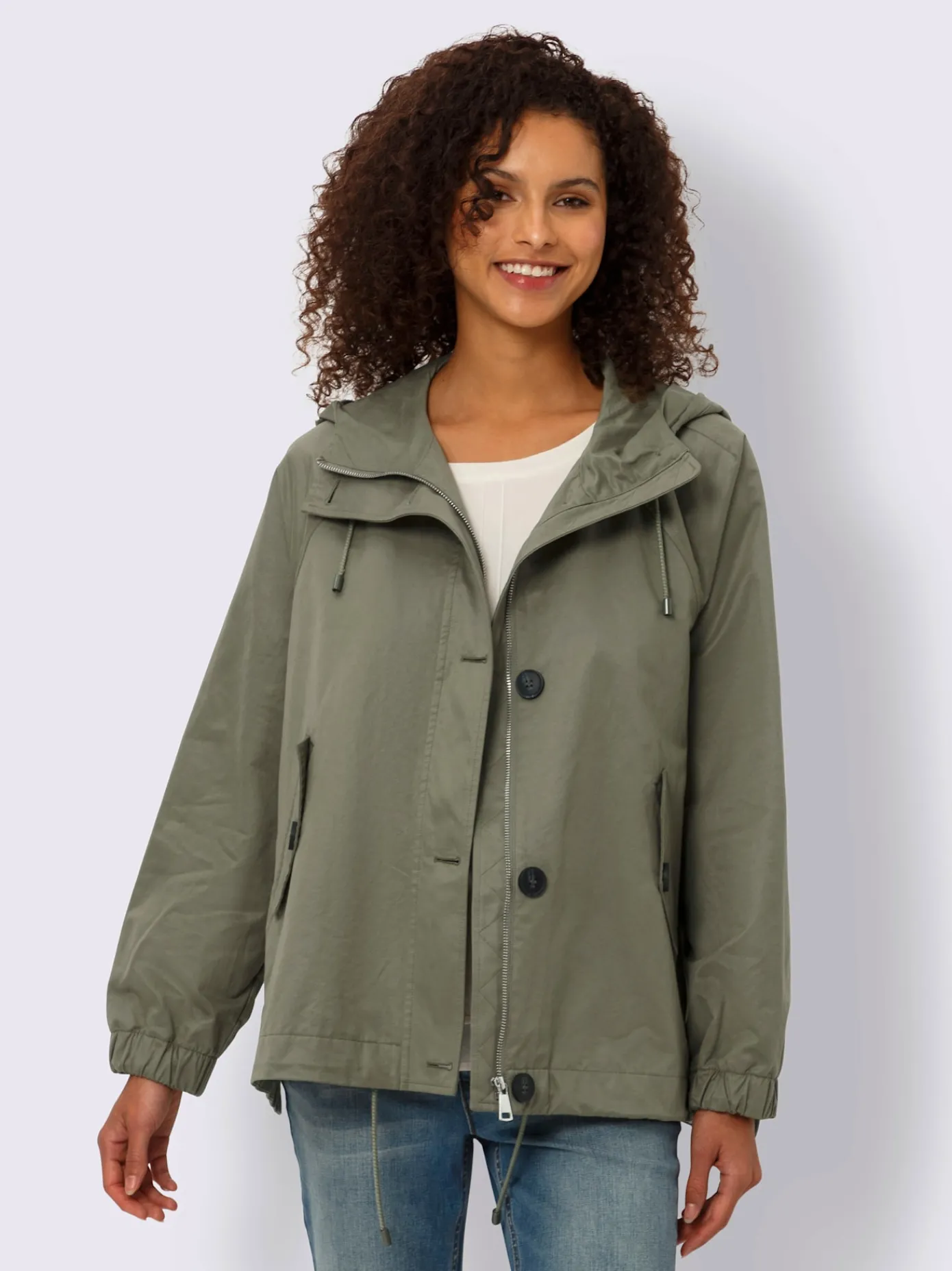 Linea Tesini Vestes<Veste de mi-saison style parka très moderne