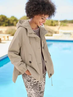 Linea Tesini Vestes<Veste de mi-saison style parka très moderne