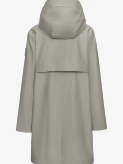 Elbsand Vestes<Veste de pluie parka longue à capuche