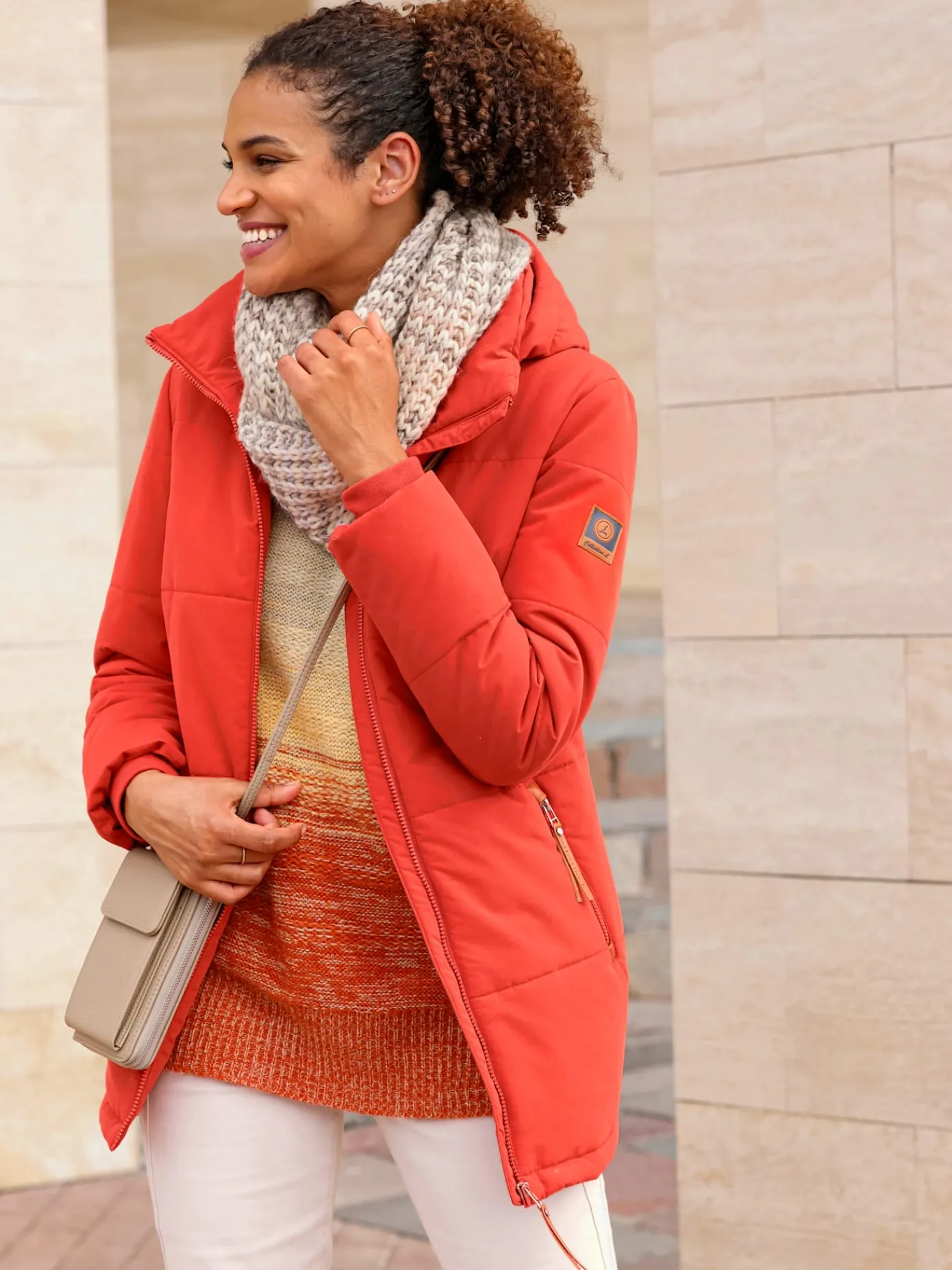 Collection L Vestes<Veste d'extérieur garnissage chaud