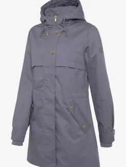 French Connection Vestes<Veste d'extérieur veste légère à capuche réglable et détails dorés