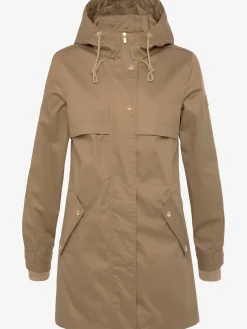 French Connection Vestes<Veste d'extérieur veste légère à capuche réglable et détails dorés