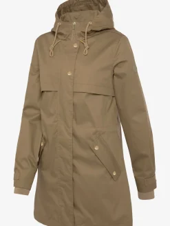 French Connection Vestes<Veste d'extérieur veste légère à capuche réglable et détails dorés