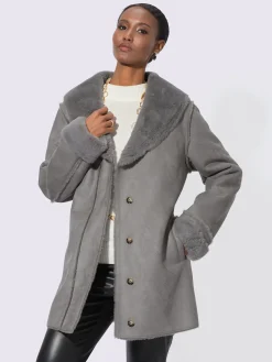 Creation L Vestes<Veste d'hiver col châle mode