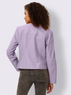 Linea Tesini Tenues De Cérémonie|Vestes<Veste en cuir cuir agneau nappa