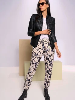 Linea Tesini Vestes<Veste en cuir cuir d'agneau souple