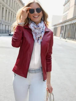 Mainpol Vestes<Veste en cuir forme parfaite