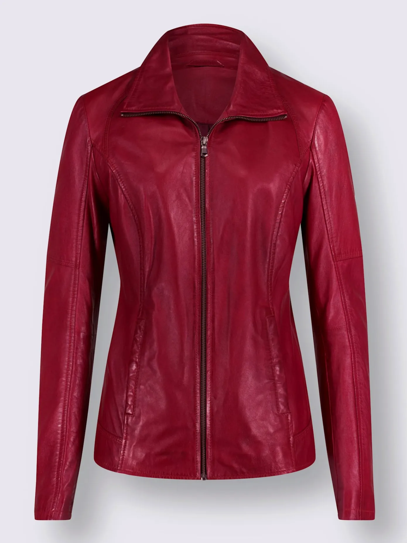 Mainpol Vestes<Veste en cuir forme parfaite