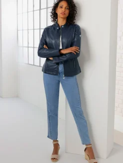 Mainpol Vestes<Veste en cuir haute qualité