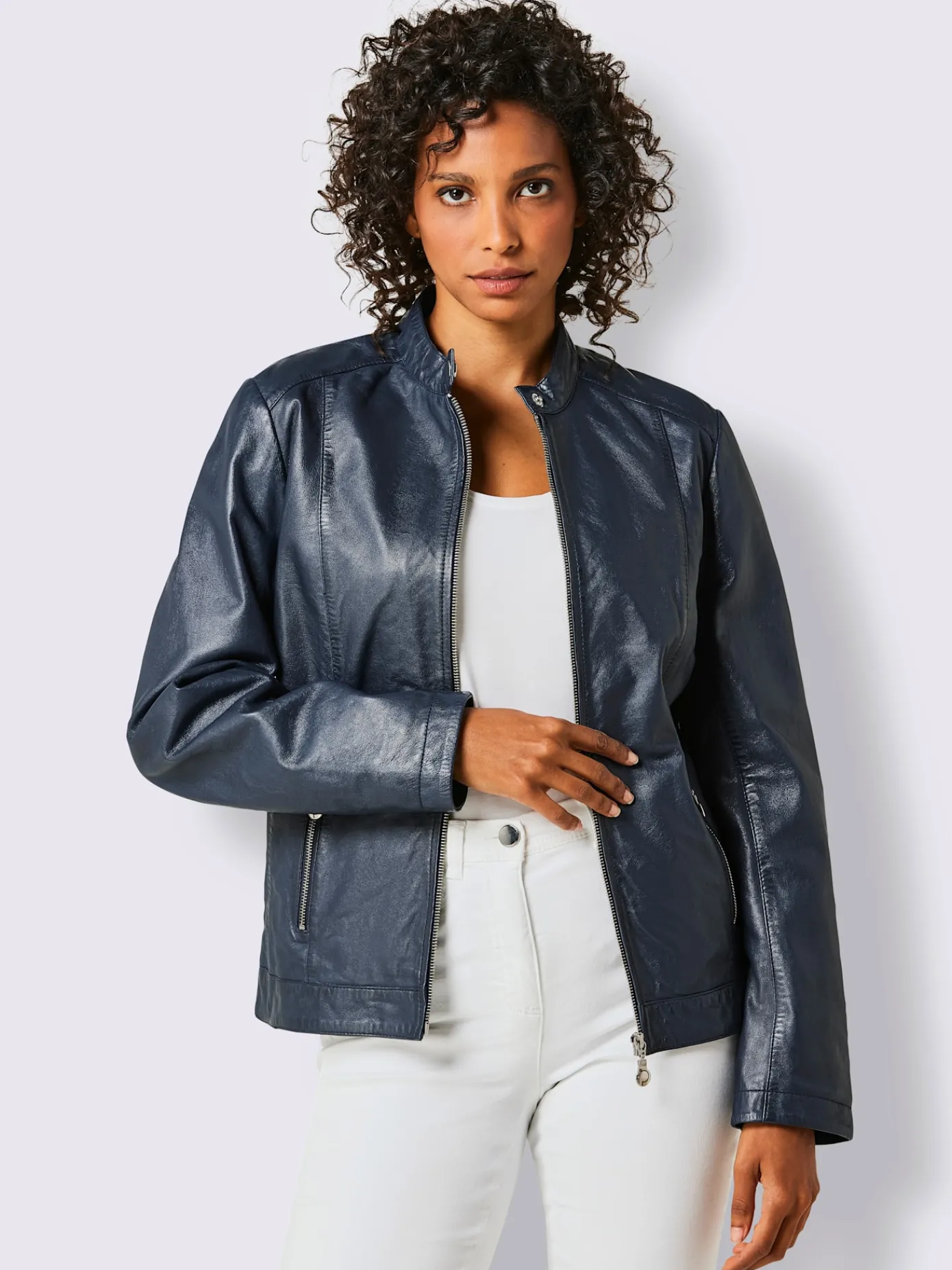 Mainpol Vestes<Veste en cuir haute qualité