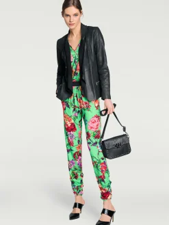 Ashley Brooke Vestes<Veste en cuir modèle décontracté et élégant