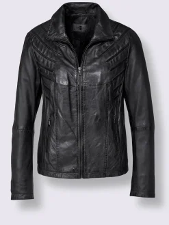 Mainpol Vestes<Veste en cuir pur cuir d'agneau nappa