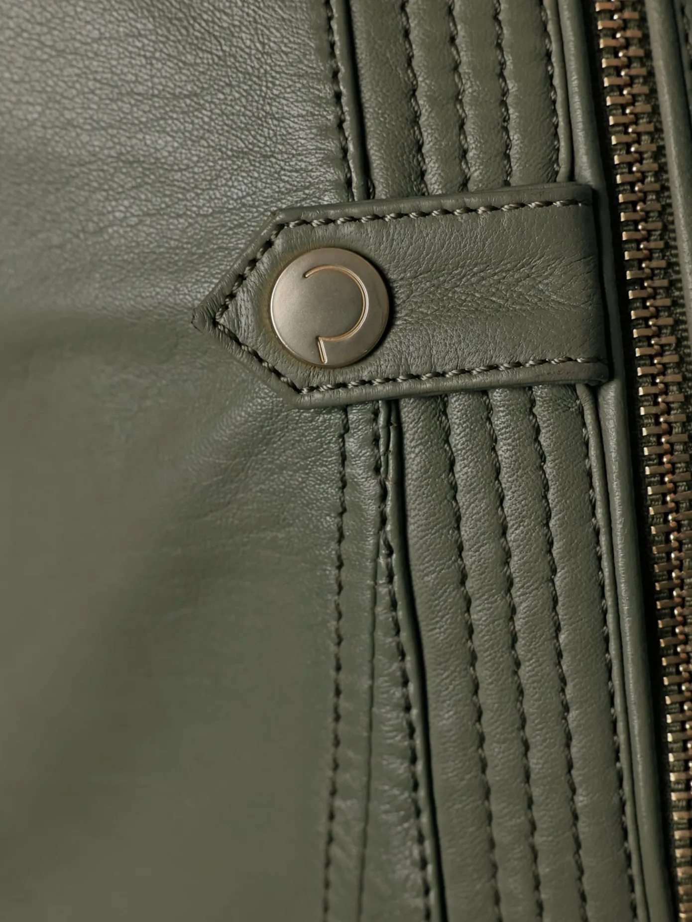 Mainpol Vestes<Veste en cuir pur cuir d'agneau nappa