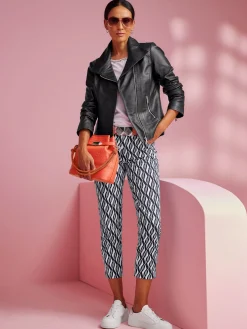 Rick Cardona Vestes<Veste en cuir style motard tendance