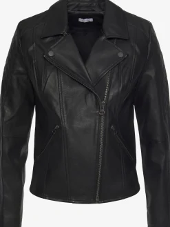 LASCANA Vestes<Veste en imitation cuir veste de motard courte en matière synthétique