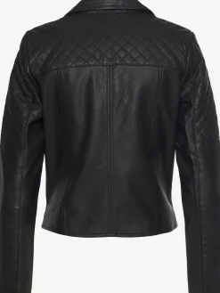 LASCANA Vestes<Veste en imitation cuir veste de motard courte en matière synthétique