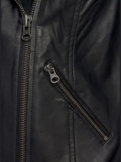 LASCANA Vestes<Veste en imitation cuir veste de motard courte en matière synthétique