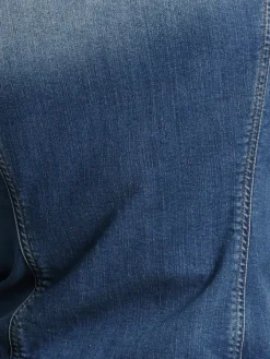 Linea Tesini Vestes<Veste en jean effet délavé et usé