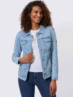 Collection L Vestes<Veste en jean qualité coton