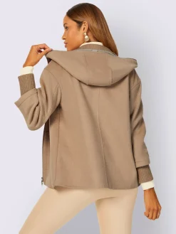 Creation L Vestes<Veste en laine 50% laine vierge