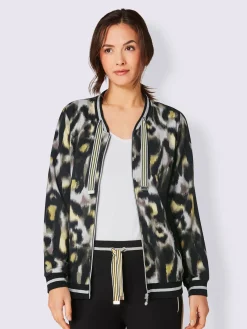 CREATION L PREMIUM Tenues De Détente<Veste en modal et viscose matière sweat