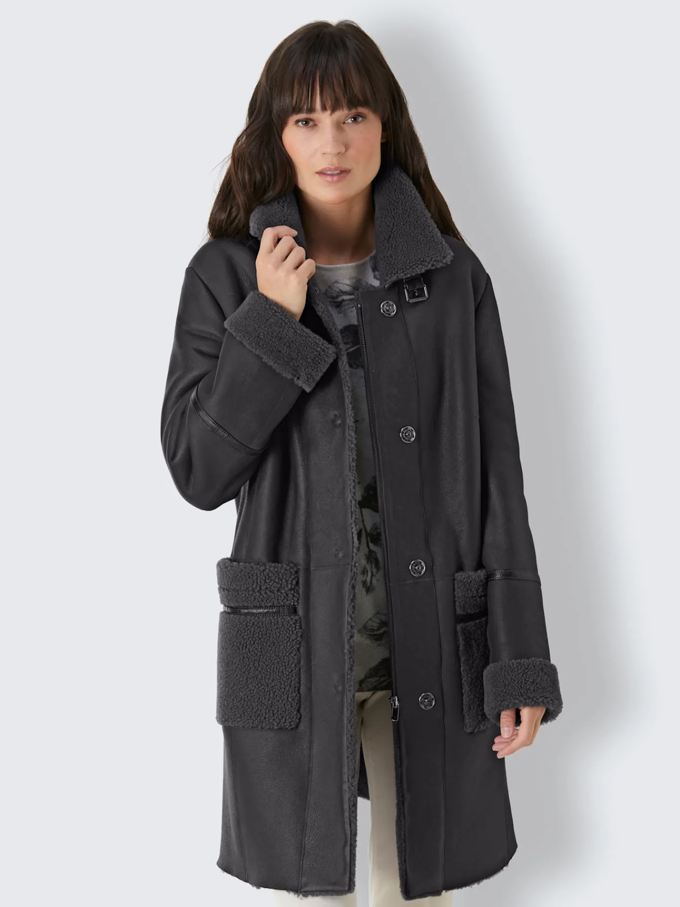 Mainpol Vestes<Veste en peau d'agneau 100% cuir agneau nappa