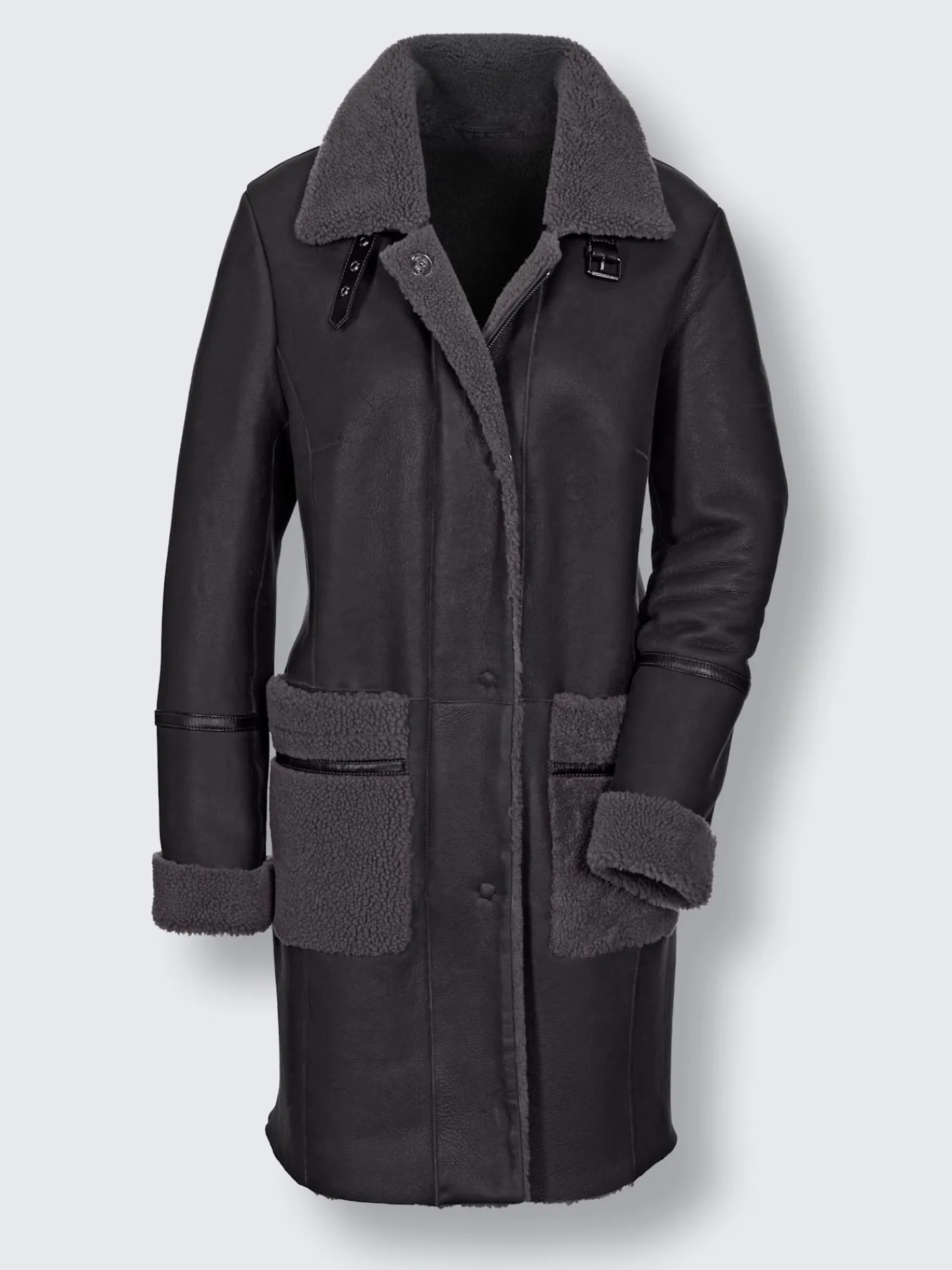 Mainpol Vestes<Veste en peau d'agneau 100% cuir agneau nappa