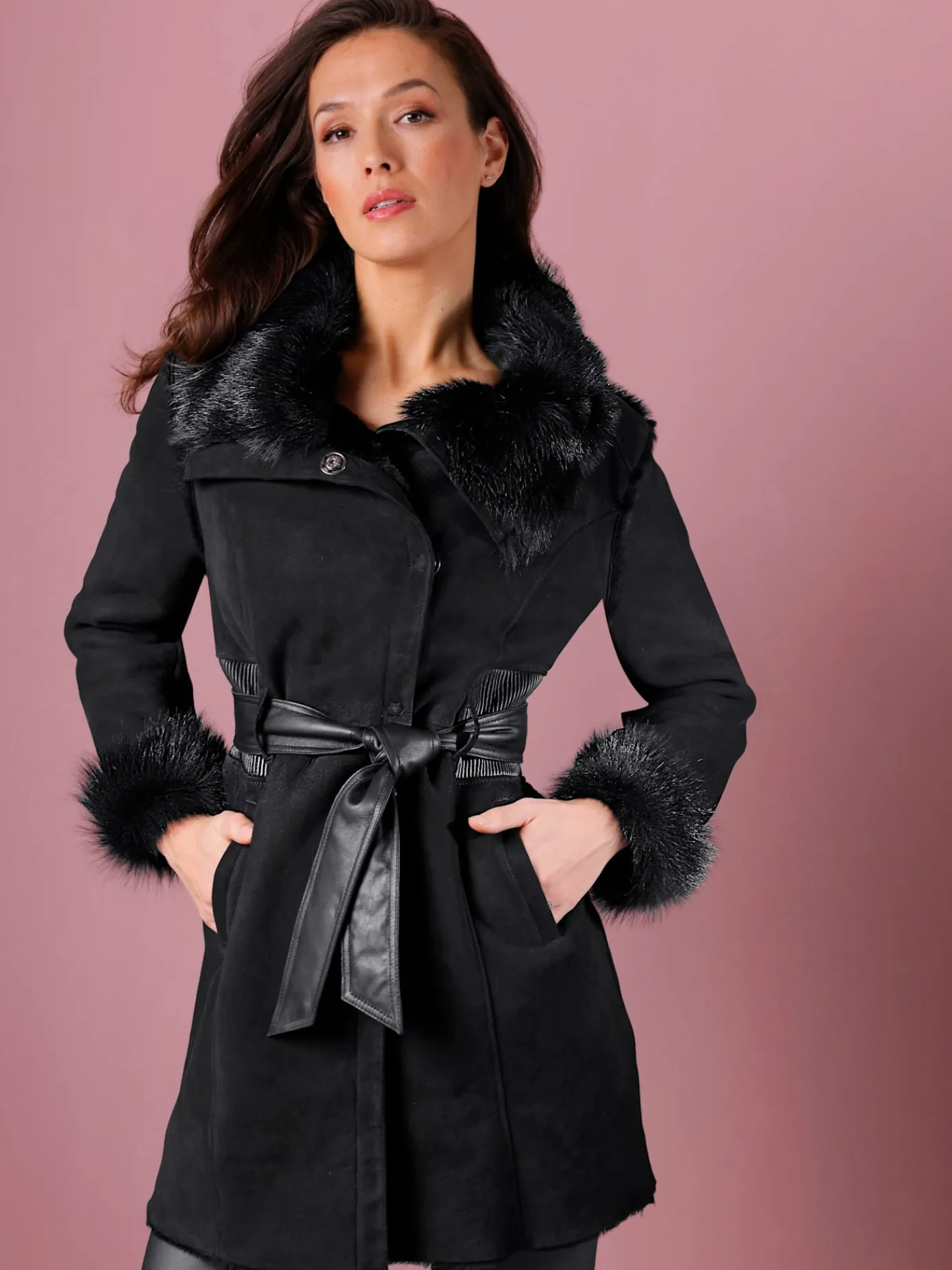 Mainpol Vestes<Veste en peau d'agneau haute qualité