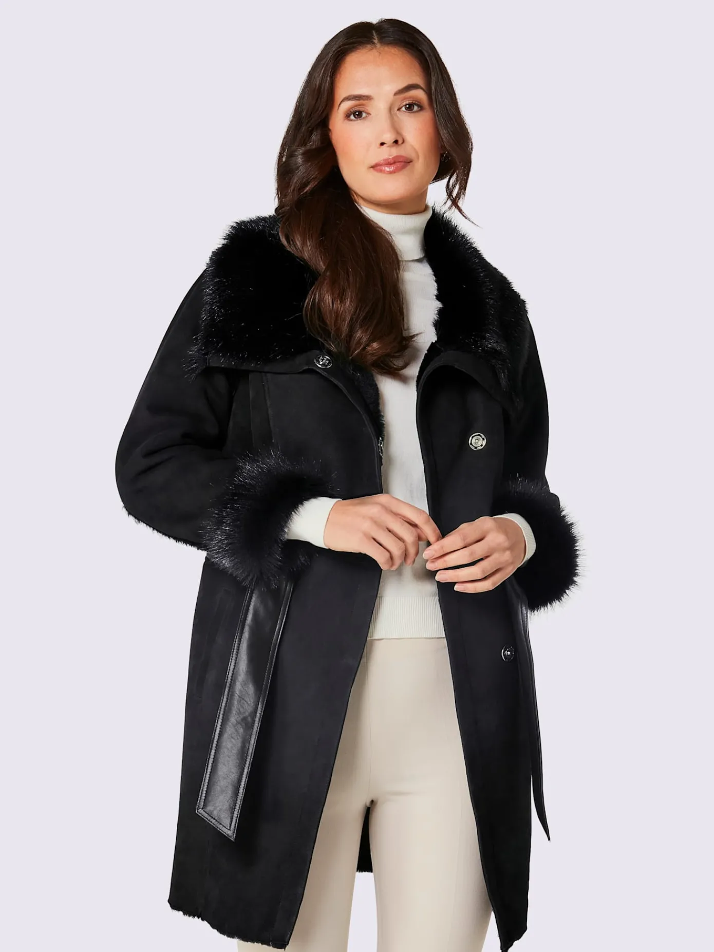 Mainpol Vestes<Veste en peau d'agneau haute qualité