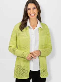 Creation L Gilets Et Cardigans<Veste en tricot 60% coton