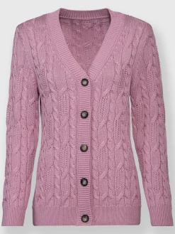 Gilets Et Cardigans<Veste en tricot 50% coton