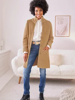 Linea Tesini Gilets Et Cardigans<Veste en tricot 15% laine