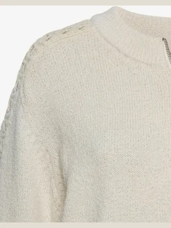 Vivance Gilets Et Cardigans<Veste en tricot ajouré encolure ronde