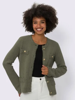 Linea Tesini Gilets Et Cardigans<Veste en tricot alternative idéale au blazer