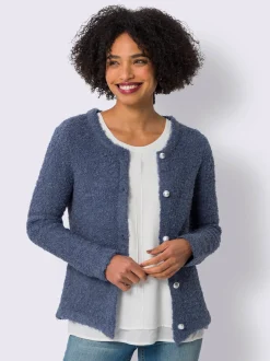 Linea Tesini Gilets Et Cardigans<Veste en tricot boutons décoratifs