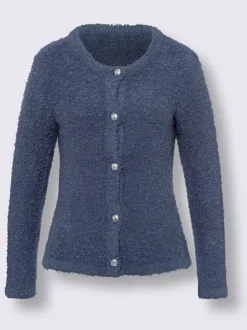 Linea Tesini Gilets Et Cardigans<Veste en tricot boutons décoratifs