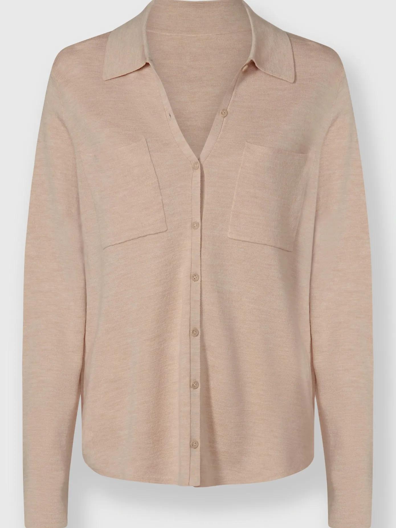 Rick Cardona Gilets Et Cardigans<Veste en tricot col polo à longue patte de boutonnage