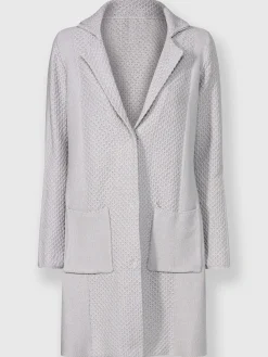 Rick Cardona Gilets Et Cardigans<Veste en tricot fil argenté brillant couleur argenté