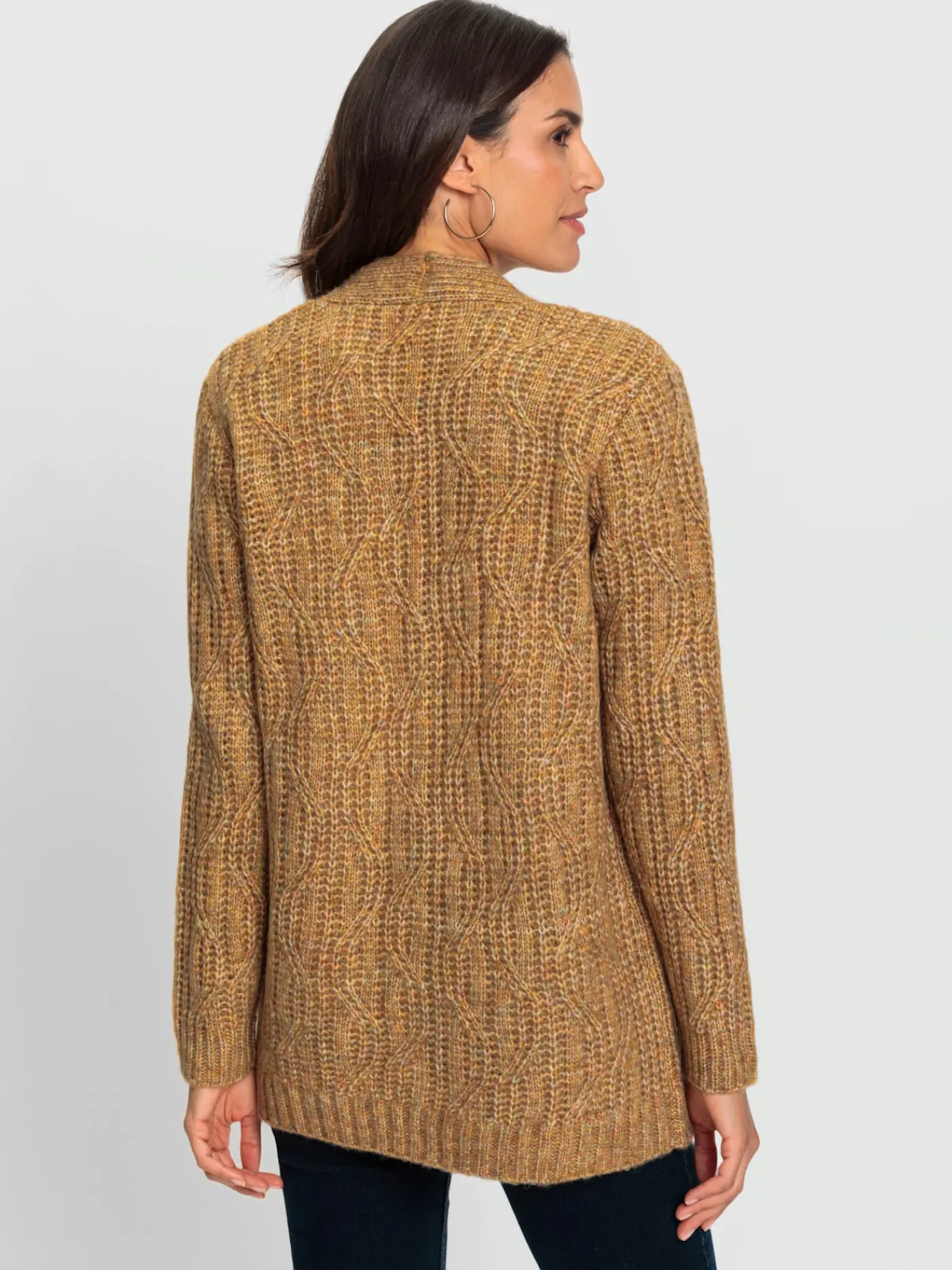 Gilets Et Cardigans<Veste en tricot fil chiné doux