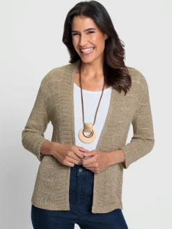 Gilets Et Cardigans<Veste en tricot fil fantaisie très doux