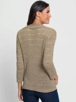 Gilets Et Cardigans<Veste en tricot fil fantaisie très doux