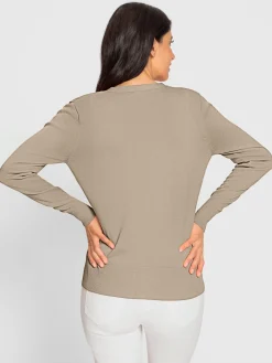 Ashley Brooke Gilets Et Cardigans<Veste en tricot fin 30% soie