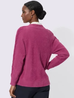 Creation L Gilets Et Cardigans<Veste en tricot fin encolure en v dégagée