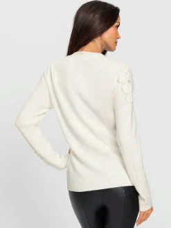 Ashley Brooke Gilets Et Cardigans<Veste en tricot fin mélange doux de viscose et de coton