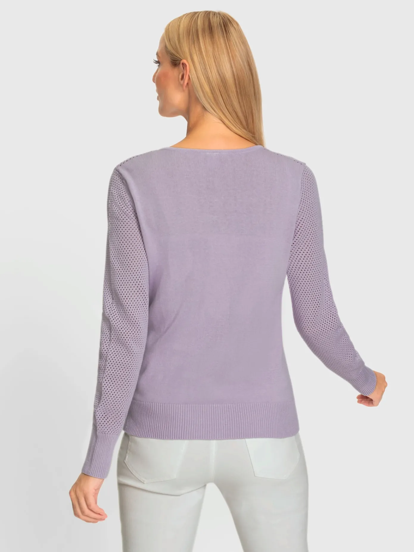 Rick Cardona Gilets Et Cardigans<Veste en tricot fin motif tricot ajouré tendance