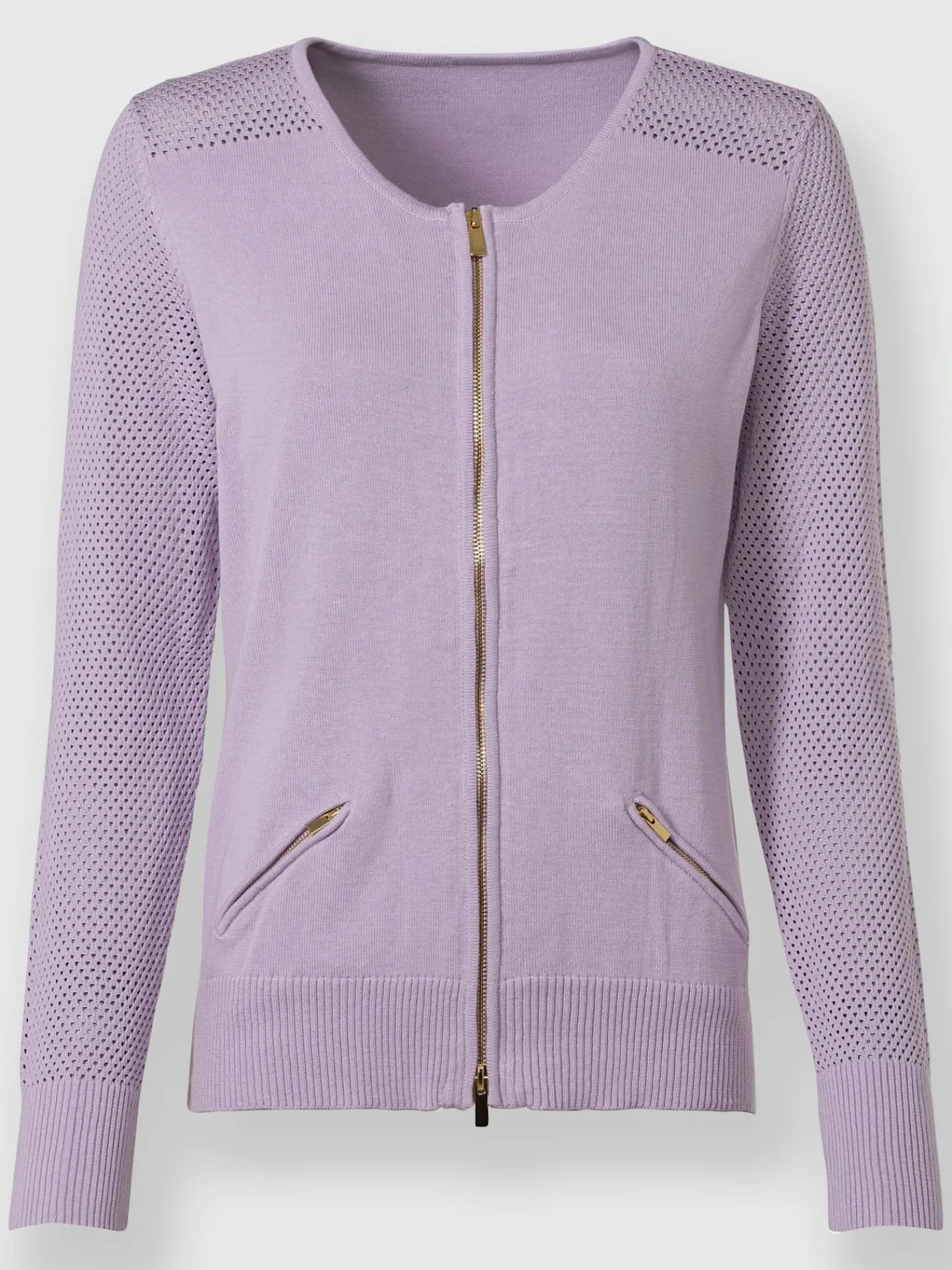 Rick Cardona Gilets Et Cardigans<Veste en tricot fin motif tricot ajouré tendance