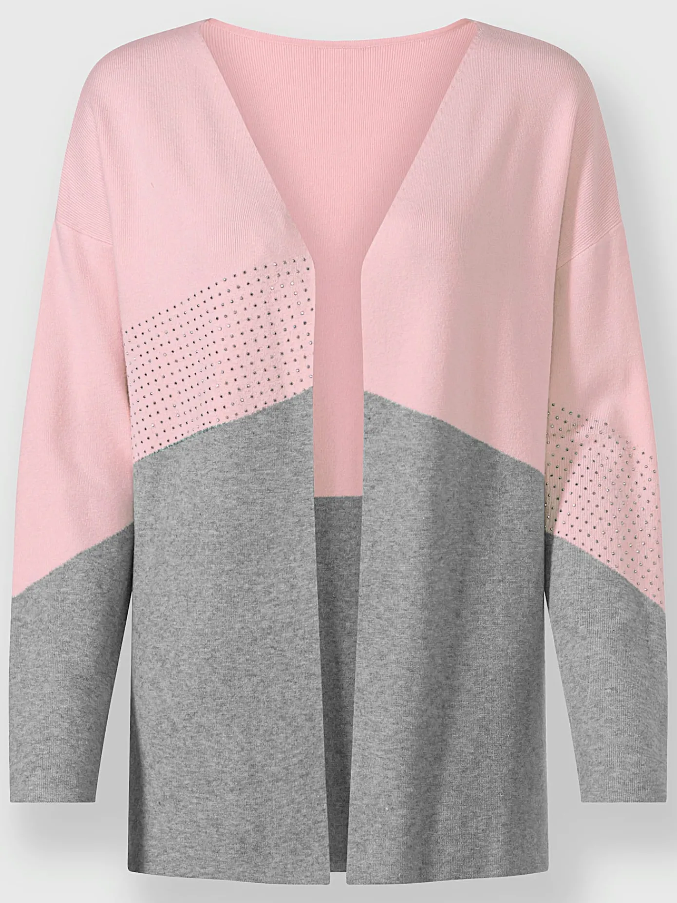 Rick Cardona Gilets Et Cardigans<Veste en tricot fin petites pierres brillantes fantaisie